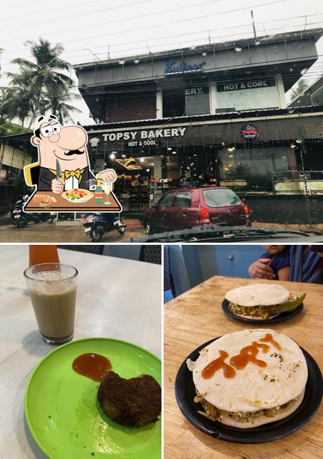 The restaurant's food and exterior