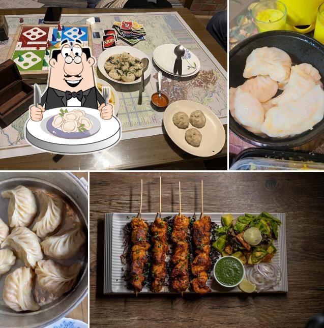 Dumplings at Darjeeling Steamers, Manali -Momo Restaurant Laphing Restaurant Boba Tea Restaurant in Manali