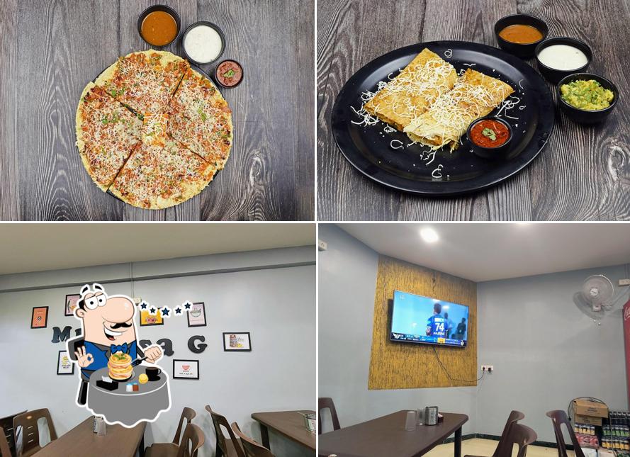 The image of Mr.Dosa G’s food and interior