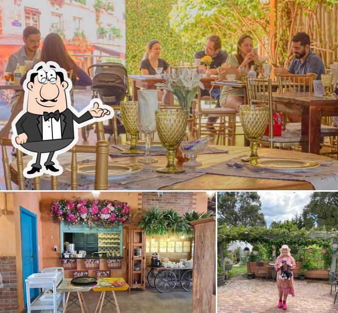 O interior do Solar Garden