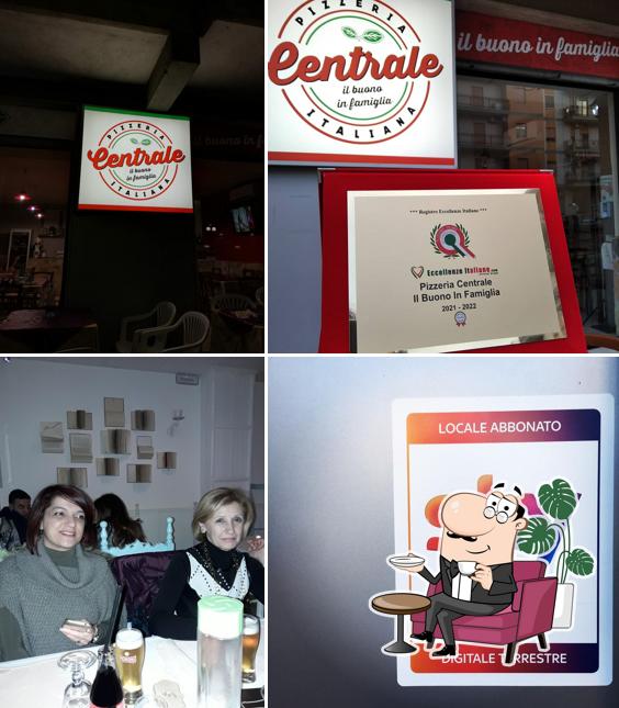 Gli interni di Pizzeria Centrale