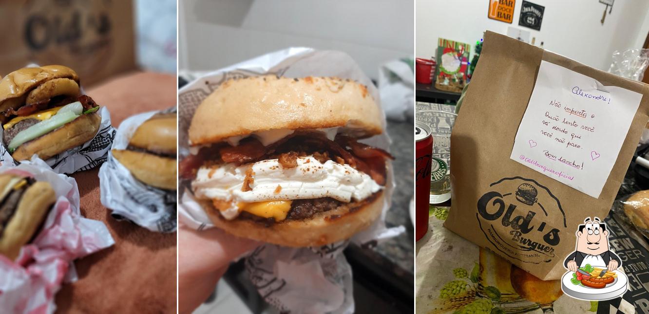 Comida em Old's Burguer