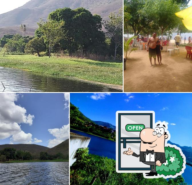 Descubra a parte externa do Balneário Gg