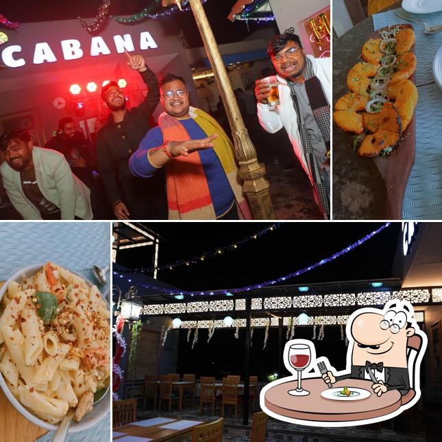 Food at Cabana - Rooftop & Banquet