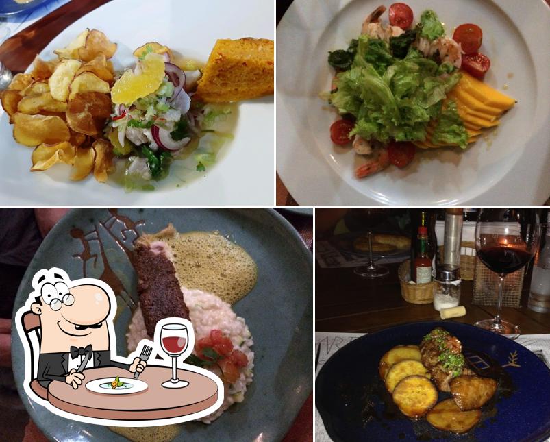 Platos en Restaurante Bartholomeu Contemporâneo