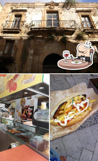 Tra le varie cose da L'antica Panelleria di Sciacca si possono trovare la cibo e interni