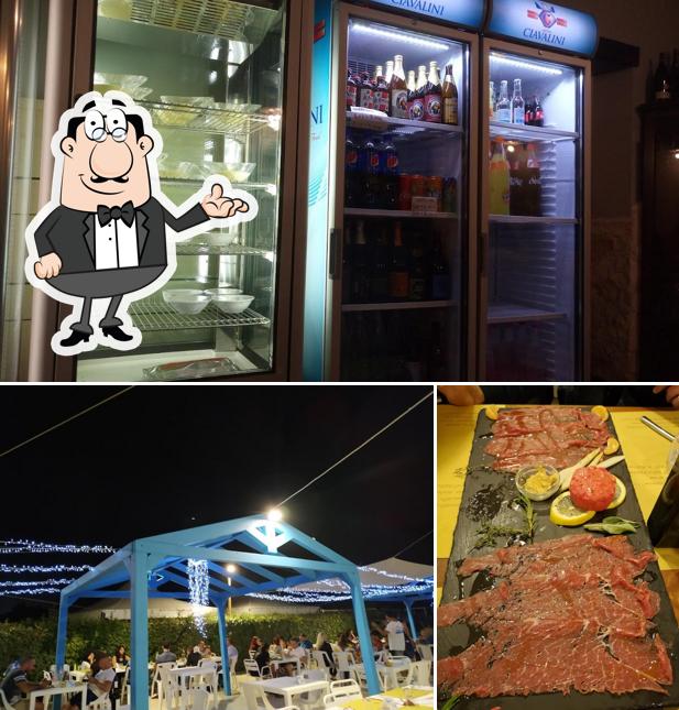 Gli interni di L'Osteria di Frate Tac