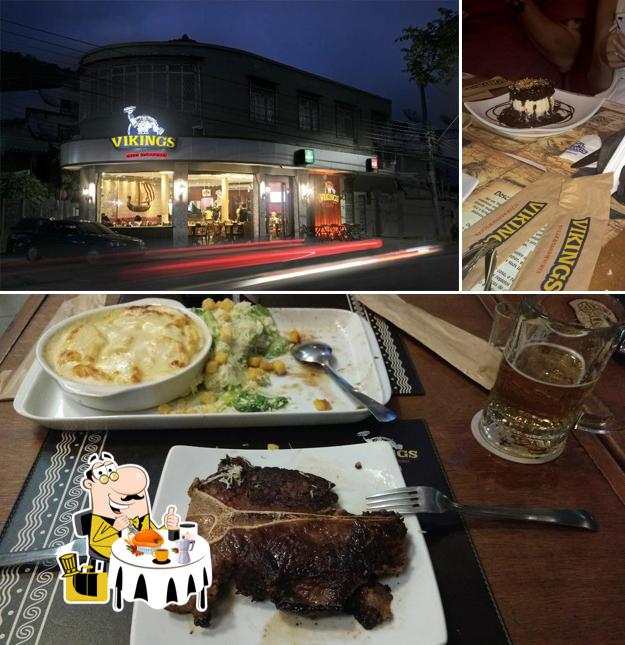 Comida em Vikings - Steak, Seafood & Sandwiches