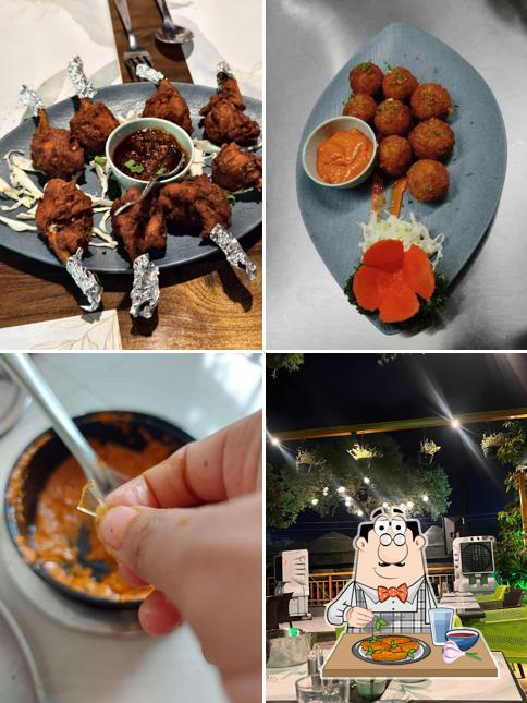 Chicken wings at Farm Paradise Restaurant & Bar