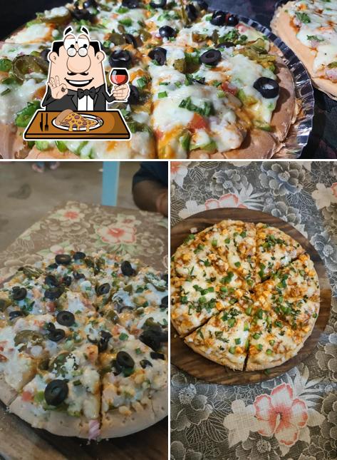 At Pizza Station, you can try pizza