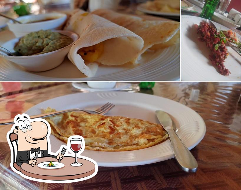 Food at Tuna multicuisine restaurant and bar