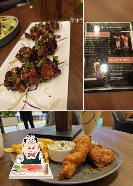 Fish and chips at Coffee & More - Wakad