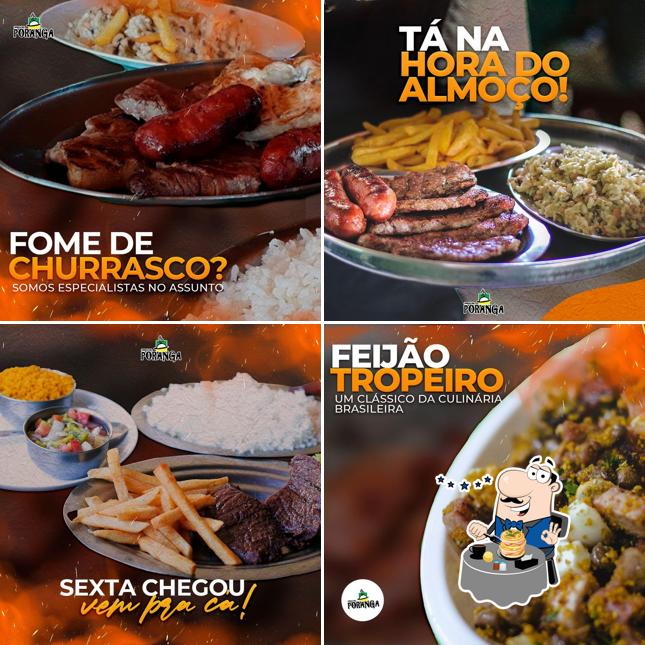 Platos en Churrascaria e Pizzaria Poranga