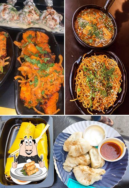 Spring rolls at Momo Addiction, BEST CHINESE RESTAURANT ,Subhash Nagar