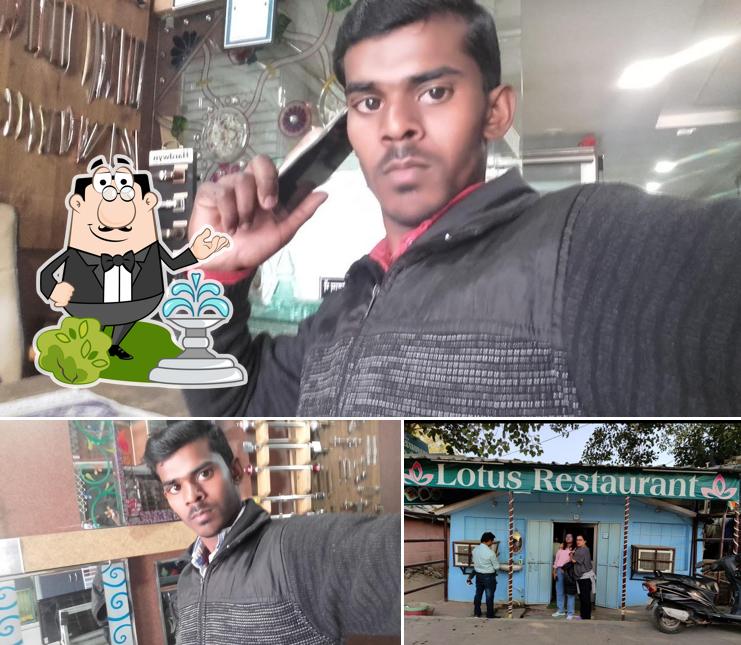 The exterior of Lotus Restaurant