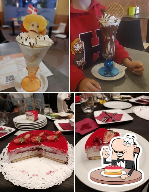 Cheesecake al Bar Gelateria Conte Crotti