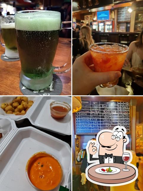 Mousse de chocolate em Hooligans Pub Cascavel