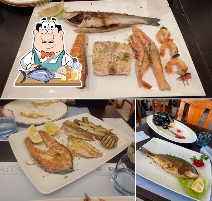 Salmone grigliato al SEASTAR RISTORANTE