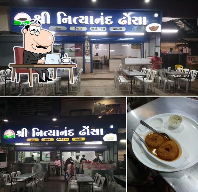 Shree Nityanand Dosa is distinguished by interior and food