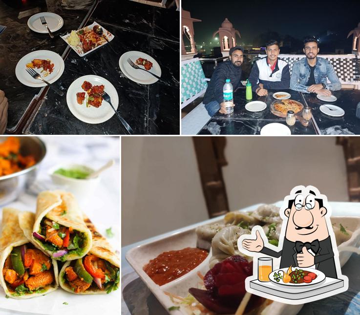 Food at The Atulyam Rooftop Restaurant