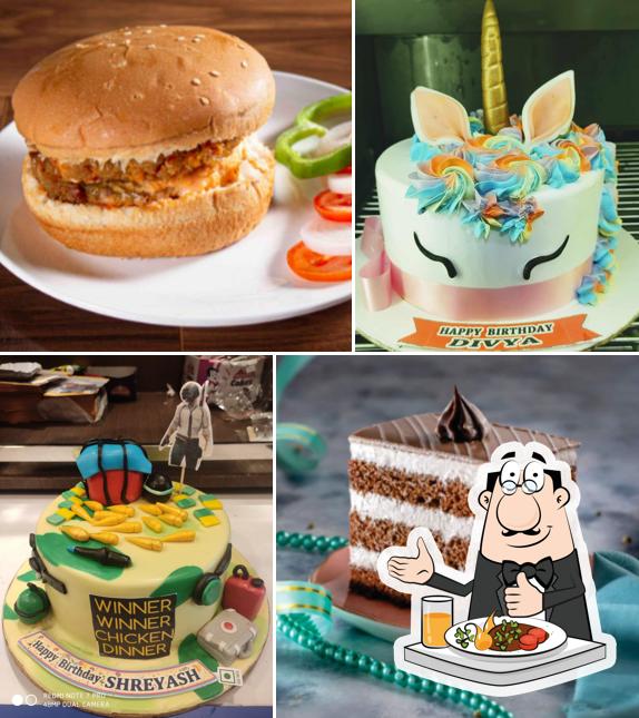 Pulled pork sandwich at Monginis Cake Shop