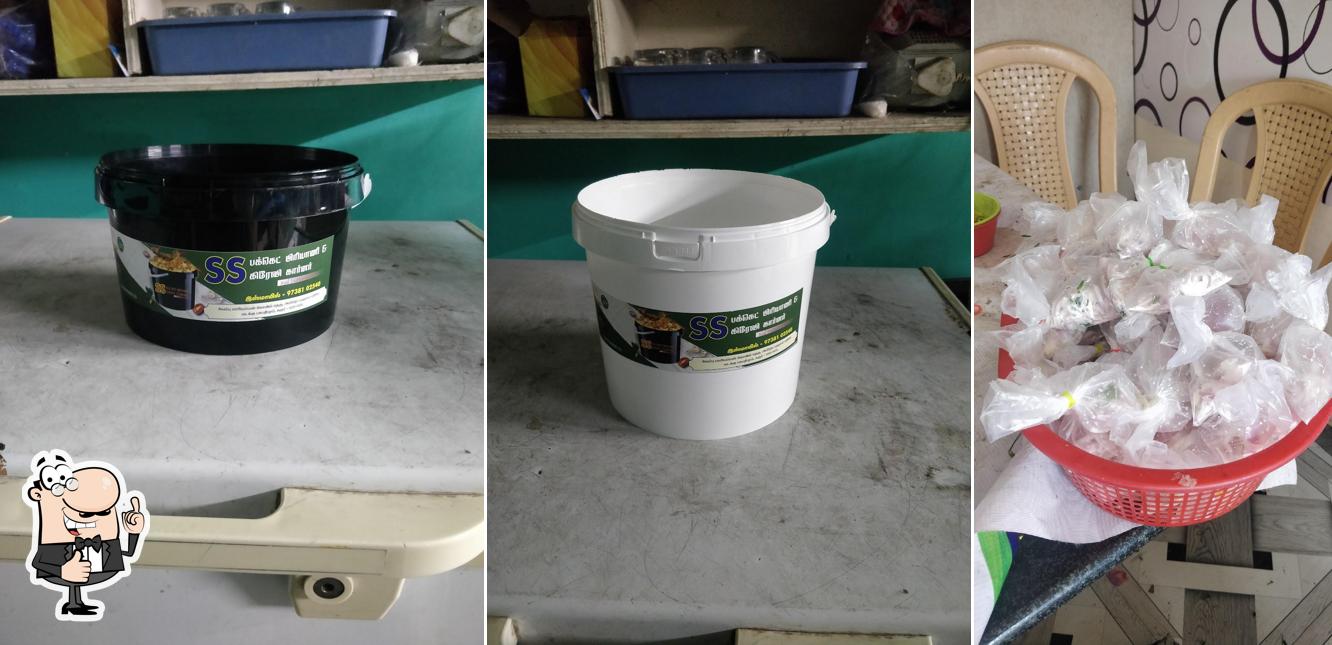 Here's an image of S.S bucket biriyani and Gravy corner