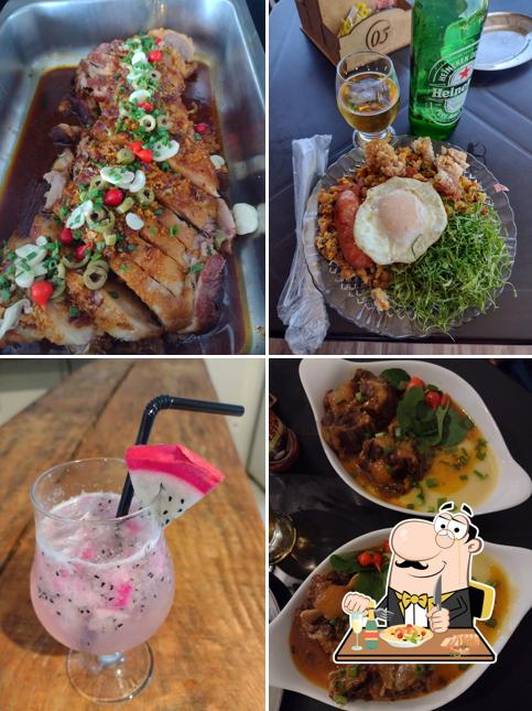 Platos en CHOPPANA BEER