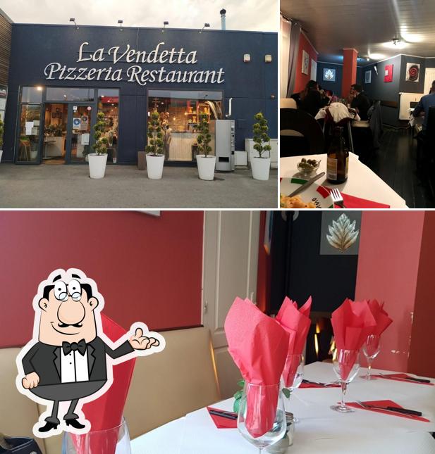 Installez-vous à l'une des tables de La Vendetta due