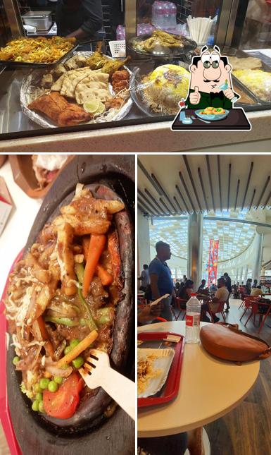 Food at Nagas Hottey Smokey