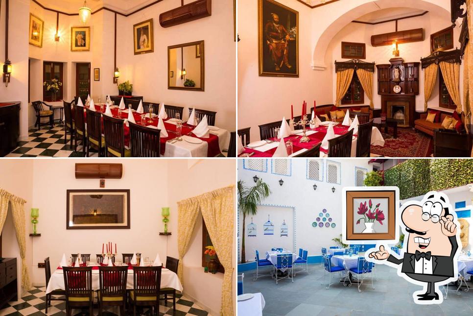 The interior of Royal Repast