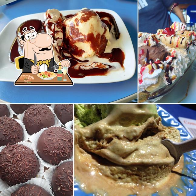 Platos en Sorveteria Colorê