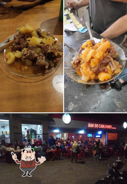 O Bar do Carlinhos se destaca pelo comida e interior