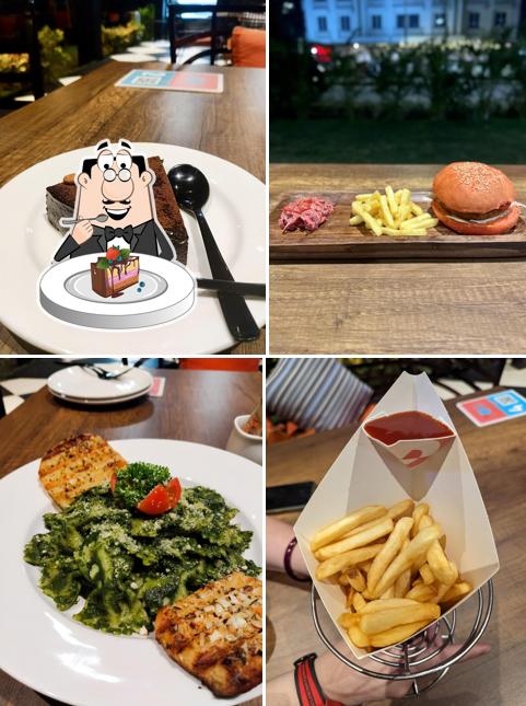 Chocolate cake at CACAO KOFFEE PROJECT