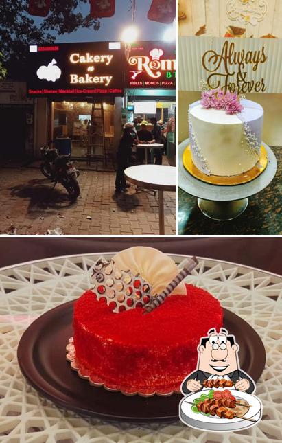 Among various things one can find food and exterior at Cakery N Bakery - Best Cake Shop in Agra Online cake delivery in Agra