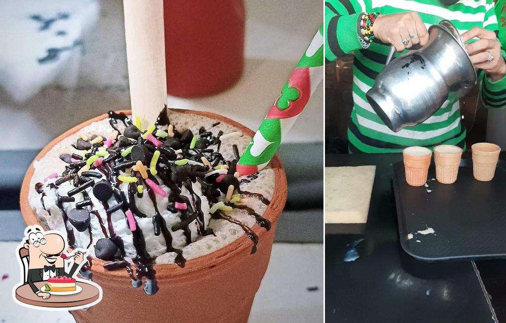 Chai sutta bar Chandigarh sec 34c serves a range of desserts