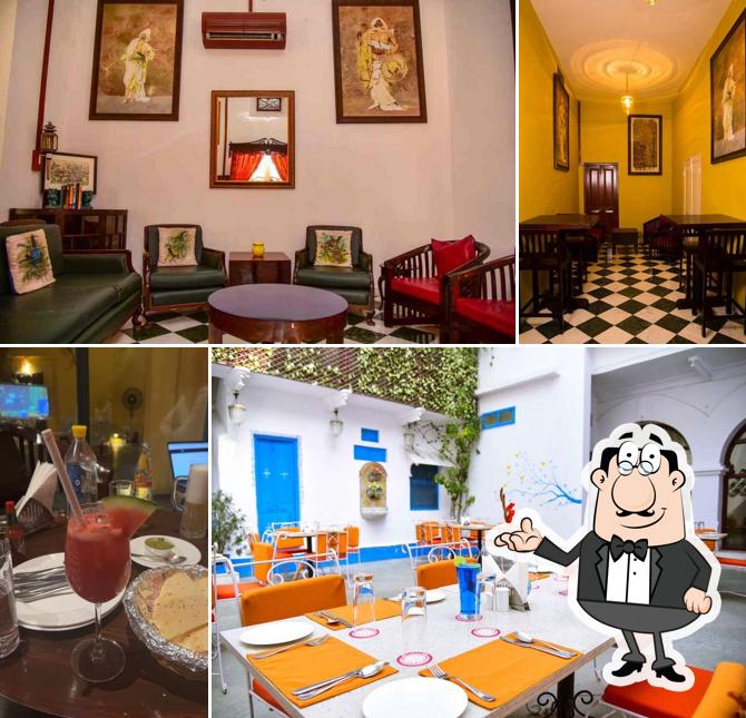 The interior of Royal Repast