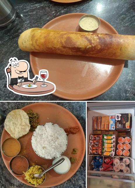 Food at Udupi Veg hotel