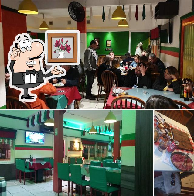 O interior do Piatto Di Parma