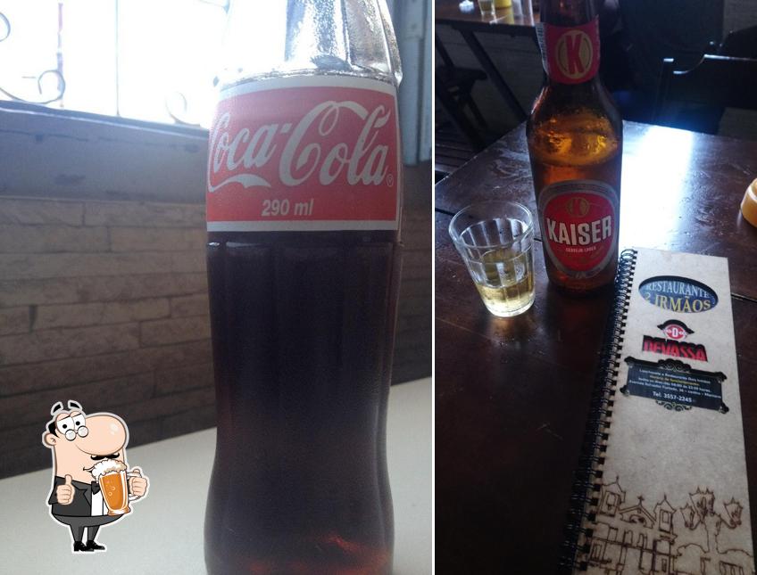 Você pode tomar um copo de cerveja leve ou escura