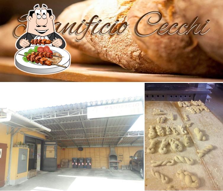 La immagine di cibo e esterno da Panificio Cecchi