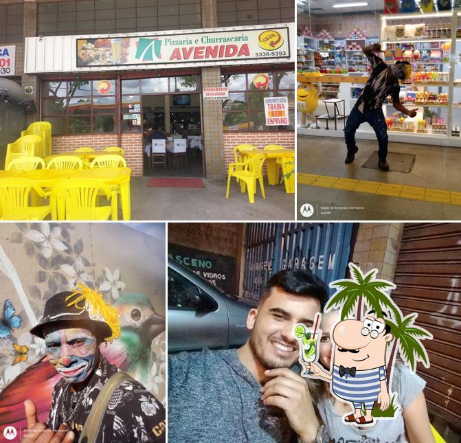 Here's a pic of Pizzaria e Churrascaria Avenida