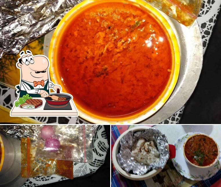 Mojo pizza serves meat dishes