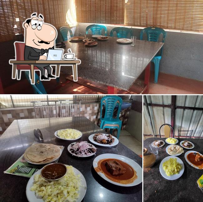 The interior of Kiliyanthara Toddy Bar Chengannur