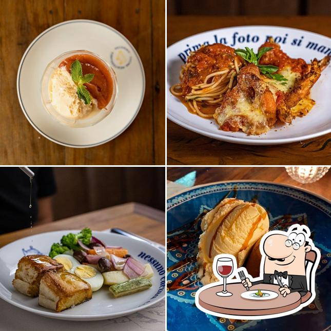 Platos en Pecorino Cucina Mediterranea Itaim Bibi: Massas, Risoto, Pizza, Delivery SP