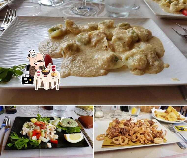 Platti al Trattoria degli Amici