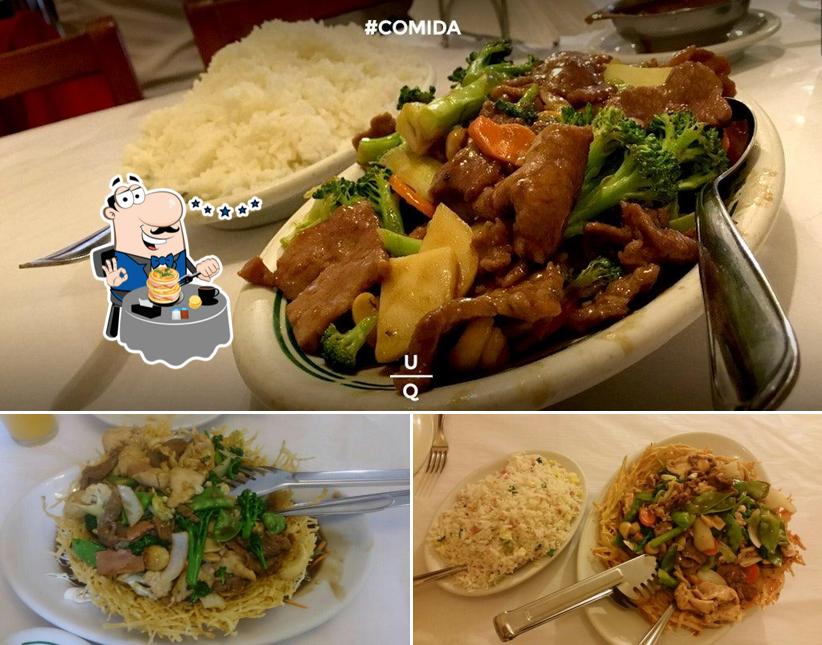 Platos en China Esmeralda