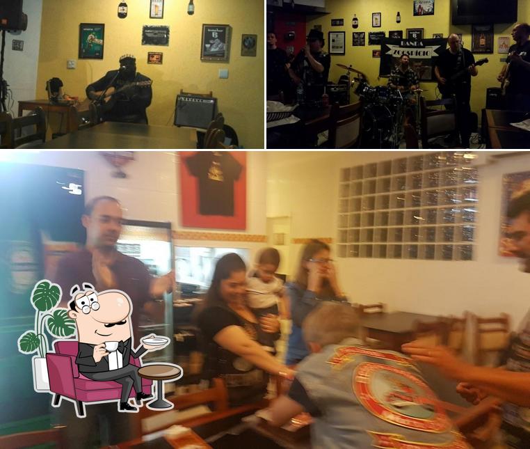 O interior do Garagem Metrópole