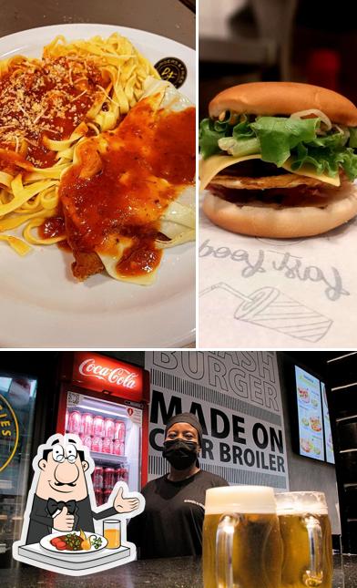 A imagem do B&F - Burgers & Fries’s comida e cerveja