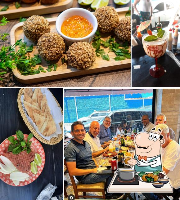 Falafels em Kebab Árabe