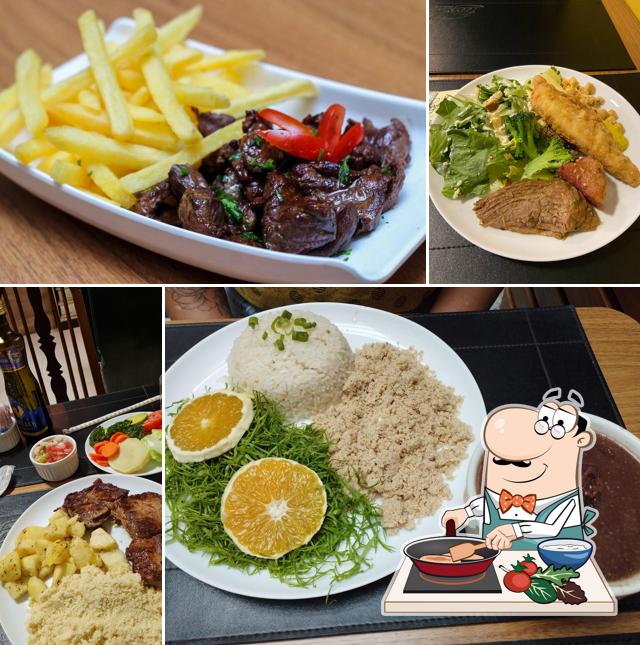 Curry de frango em Pergolla Bistrô E Café